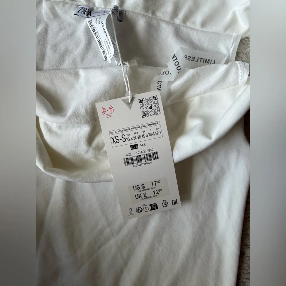 Zara Elegant Cream Blouse